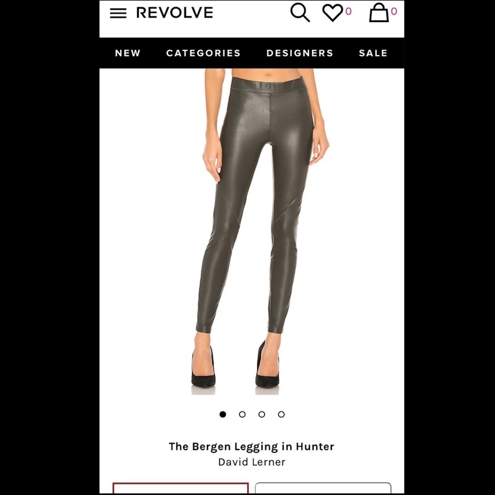 David Lerner Bergen Legging in Hunter - XS